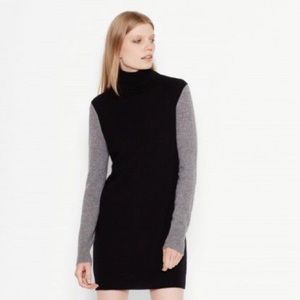 Equipment oscar turtleneck dress
